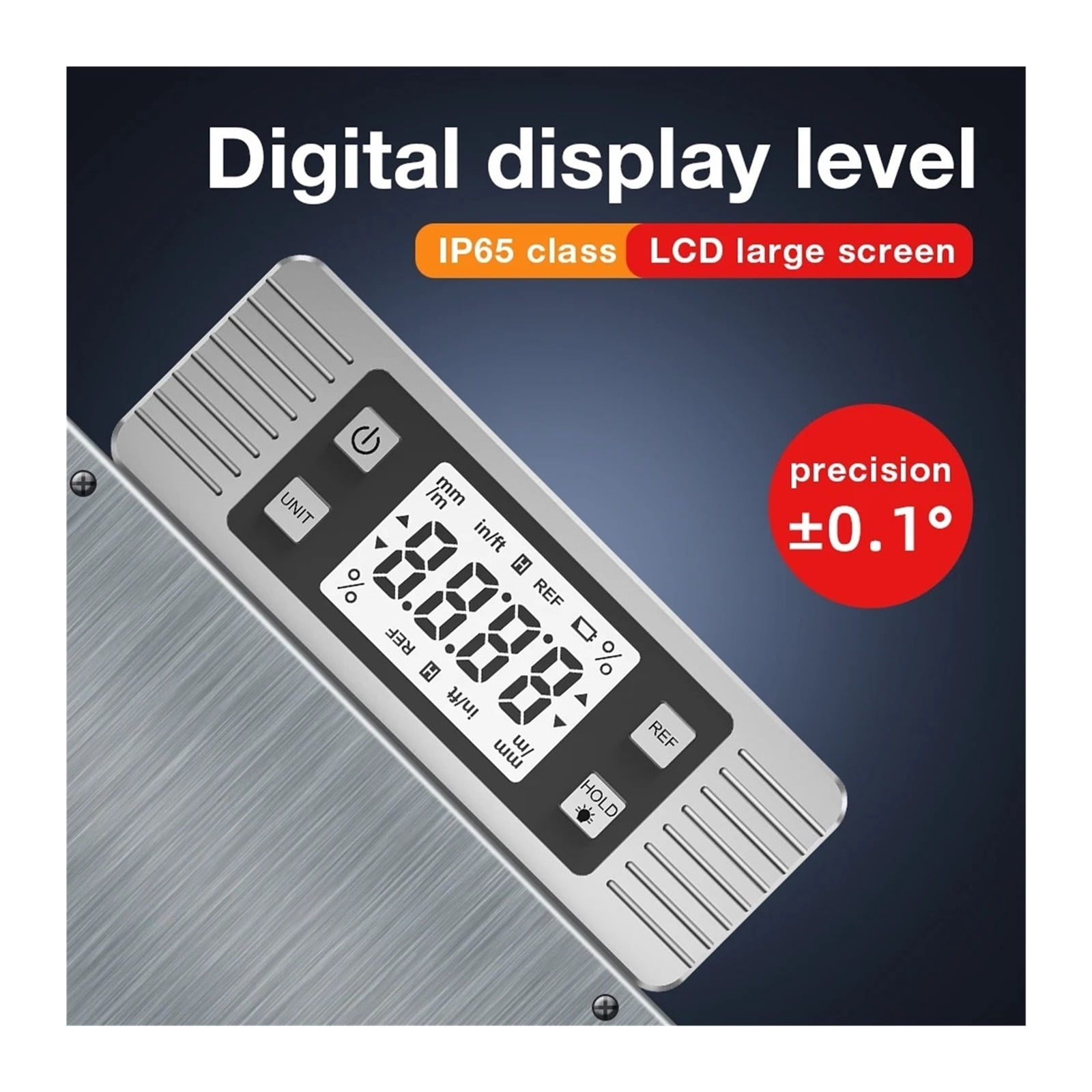 Digital Level Electronic Protractor Inclinometer with Magnet Level Angle Meter Bevel ,Water-Proof & Dust Resistant