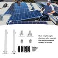 thumbnail image 4 of Solar Panel Tilt Brackets, Aluminum Alloy Quick Installation Solar Panel Mount Brackets Kits  for RV, 4 of 8