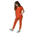 thumbnail image 4 of Medgear Olivia Women's Scrubs Set, 4-Pocket Top and Gathered Jogger Pants, 4 of 4