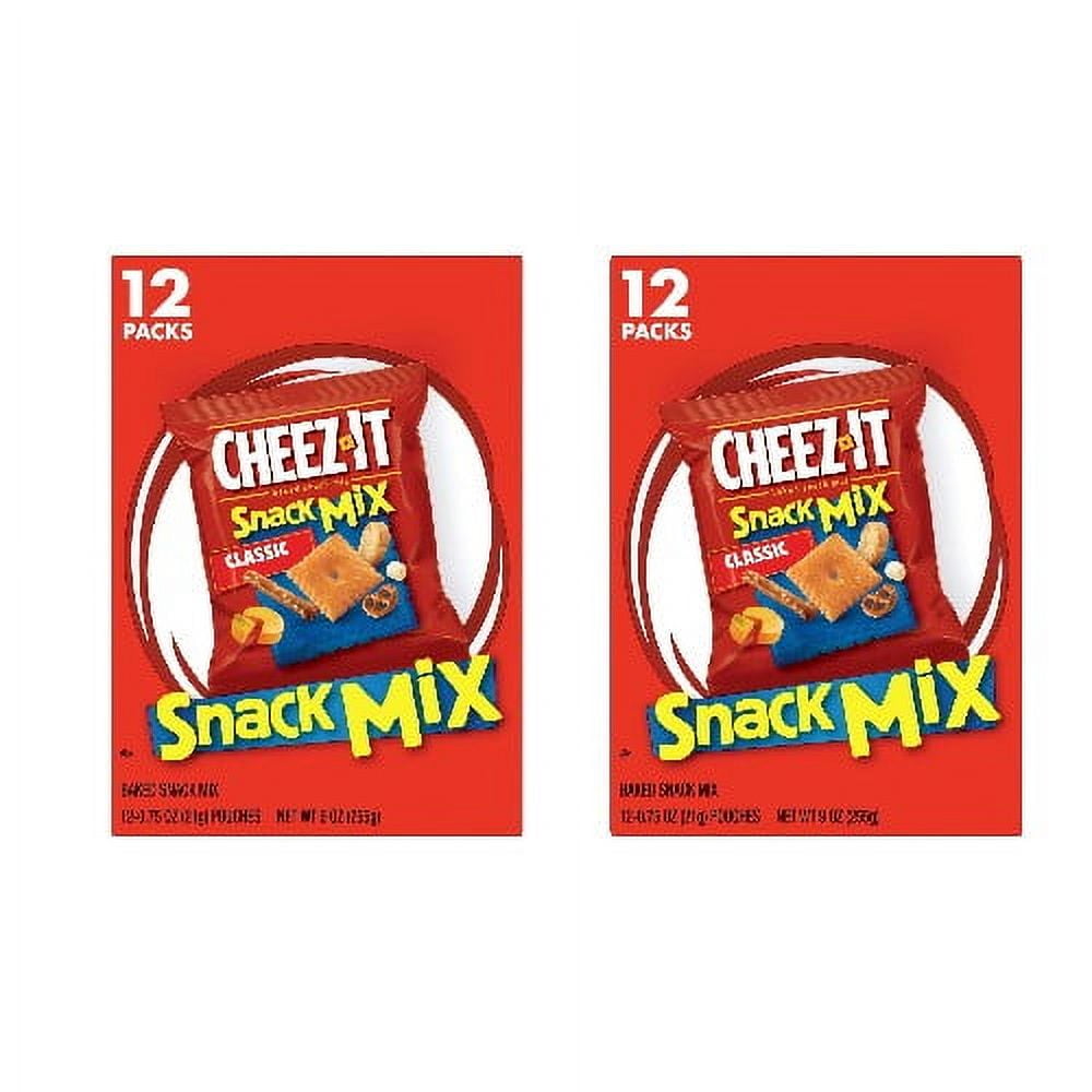( 2 Pack ) Cheez-It Snack Mix, Baked, Classic, 12 Pack