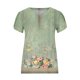thumbnail image 4 of Fiudx Ofertas Del Día Blusa Informal de Manga Corta con Cuello En V y Estampado de Moda para Mujer, 4 of 4