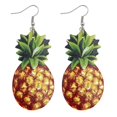 thumbnail image 1 of Boucles d'Oreilles pour Femmes Forme Ananas Créative Boucles d'Oreilles Pendantes Mode, 1 of 10