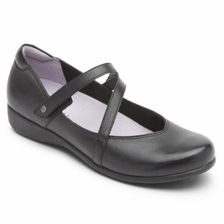 Aravon Abbey Z Strap Black Shoe Walmart Canada