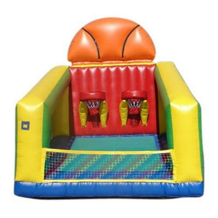 Kidwise Commercial Basketball Challenge Arena Interactive Inflatable