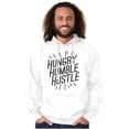 thumbnail image 5 of Hungry Humble Hustle Inspirational Hoodie Sweatshirt Women Men Brisco Brands L, 5 of 6