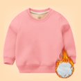thumbnail image 2 of KAUOD Toddler Cotton Crew Neck Sweatshirts Long Sleeve Cute Plain Casual Pullover Tops Baby Boys Lightweight Sweatshirts, 2 of 3
