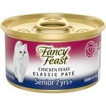 Purina Fancy Feast Classic Pate Wet Cat Food for Adult Cats Chicken, 3 oz Can (Pack of 10)