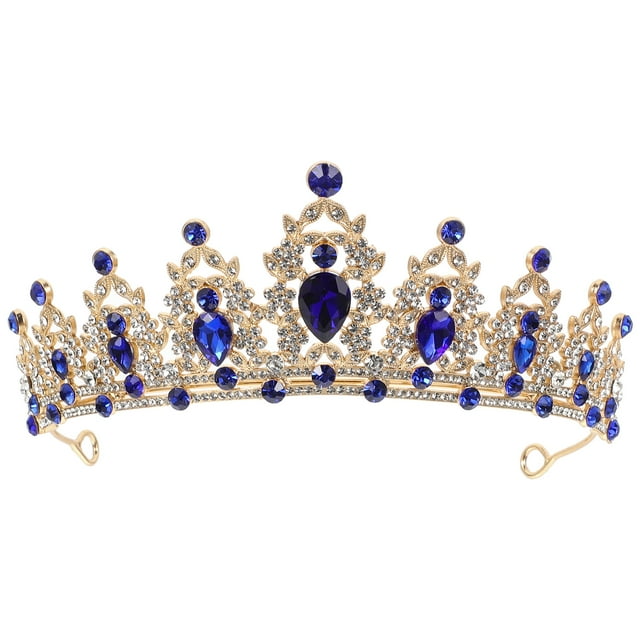MasteelfCA Diadèmes de Mariage en Strass Couronne Nuptiale en Strass Couronne Femme Fille Diadème pour Fête