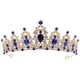 thumbnail image 1 of Tiaras de boda con diamantes de imitación, corona nupcial con diamantes de imitación, corona para mujer y niña, tiara para fiesta, 1 of 7
