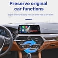 thumbnail image 6 of Aotsr Ultra-Thin 10.25 inch Wireless CarPlay+Android Auto Retain Original Car Function Car Radio Stereo Multimedia Receiver for BMW 5 Series 2018-2020 Compatible with Original Car EVO System, 6 of 15