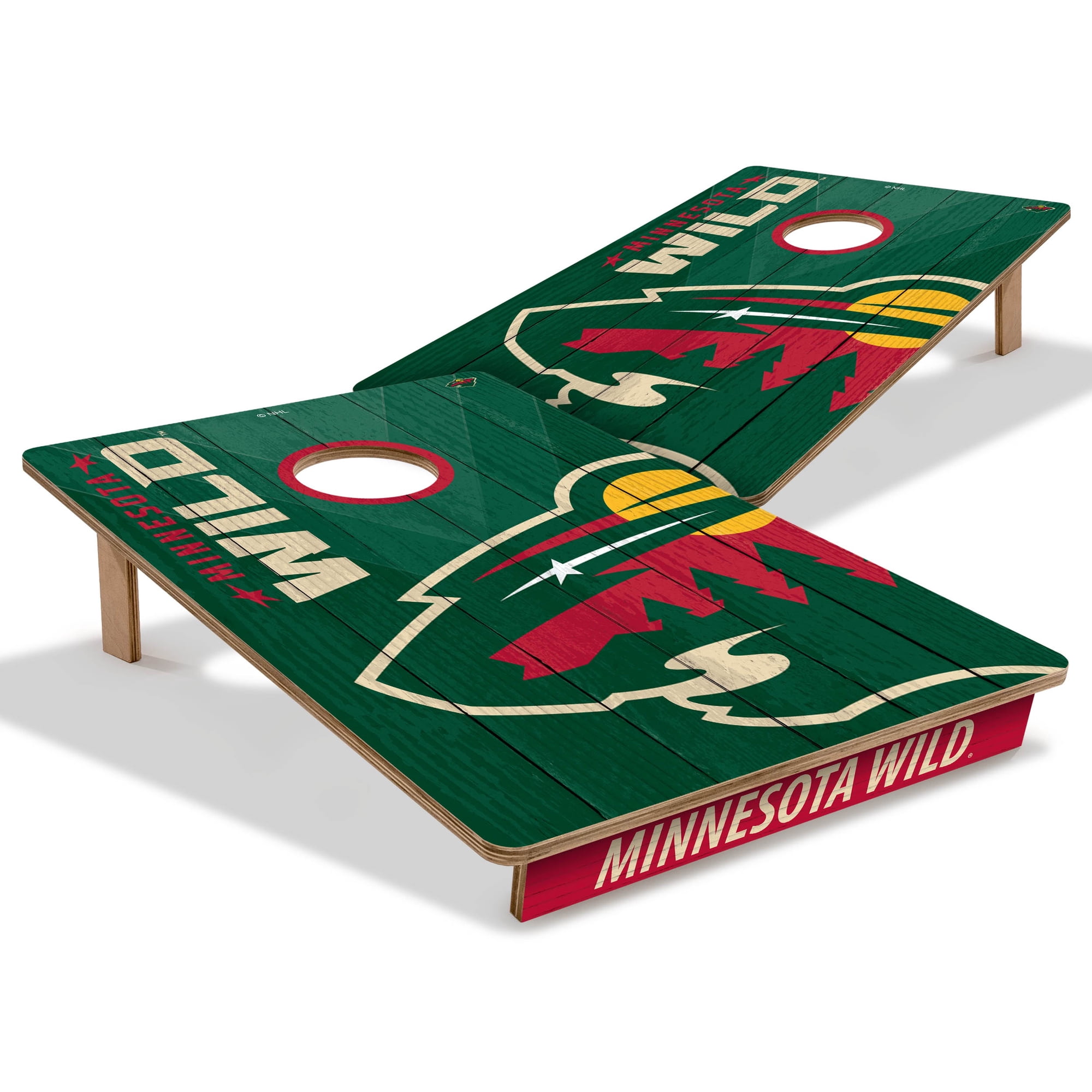 YouTheFan NHL Minnesota Wild 2 x 3 Cornhole Game No Bags