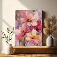 thumbnail image 6 of Textured Impasto Flower Canvas Print Wall Art for Living Room Office Kitchen Hallway, 6 of 8