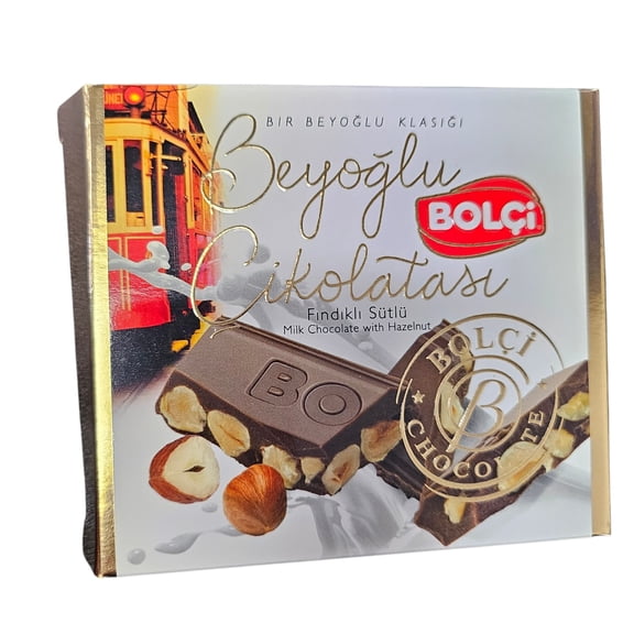 Bolci Milk Chocolate with Hazelnut Tablet 90g