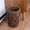 Brown, variant on FYHALE Small Space Trash Can with Perforated Design, Plastic Wastepaper Basket for Bathroom Office Dorm Kitchen Living Room