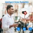 thumbnail image 2 of Kocaso Wireless Neckband Headphones V4.2 Sweat-proof Sport Headsets Earbuds In-Ear Magnetic Neckbands Stereo Earphone Deep Bass Earphone w/Mic 15Hrs Work Running Hiking, 2 of 6
