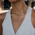 thumbnail image 4 of Beautiful Star Necklace for Her Featuring Four Point Pendant and White Diamonds, 4 of 12