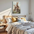 thumbnail image 6 of AVOI Rabbit Family Canvas Print Wall Art, Easter Bunny Picture Wall Decor Artwork Painting for Bedroom, Living Room,Bathroom, Office Classic Home Decor, P12, 6 of 6