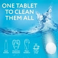 24 Pack Tablets Water Bottle & Reservoir Cleaning Tabs, Quickly Removes