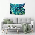 thumbnail image 5 of FCXZI Tropical Leaf Print Tapestry Wall Art for Home Decor 40*30in, 5 of 6