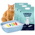 thumbnail image 1 of Arena para gatos Genius Litter con monitoreo de salud 2.7 kg, 3 bolsas, 1 of 9