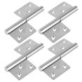 thumbnail image 3 of Bisagras de acero inoxidable resistentes para puerta de muebles del hogar, 4 piezas, desmontables, 3 of 8