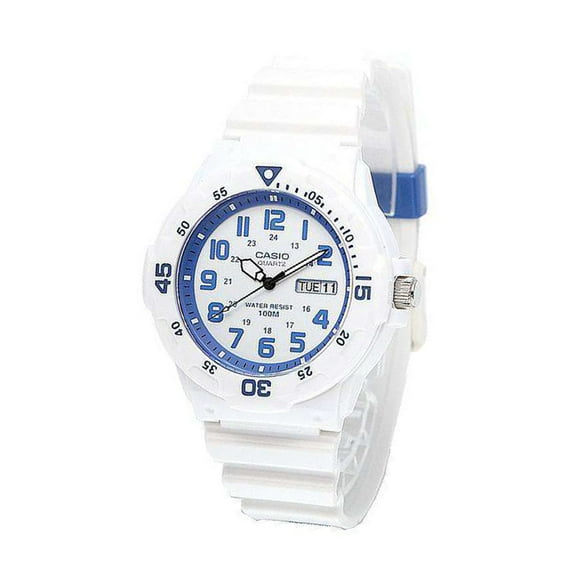 Women's Core MRW200HC-7B2V White Rubber Japanese Quartz Sport Watch