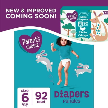 Parent's Choice Diapers, Size 6, 92 Diapers