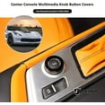 thumbnail image 4 of TINKI Alloy Car Interior Center Console Multimedia Knob Button Covers Compatible with Chevrolet Corvette C7 2014-2019 Car Driving Mode Knob Cover Trim, 4 of 7