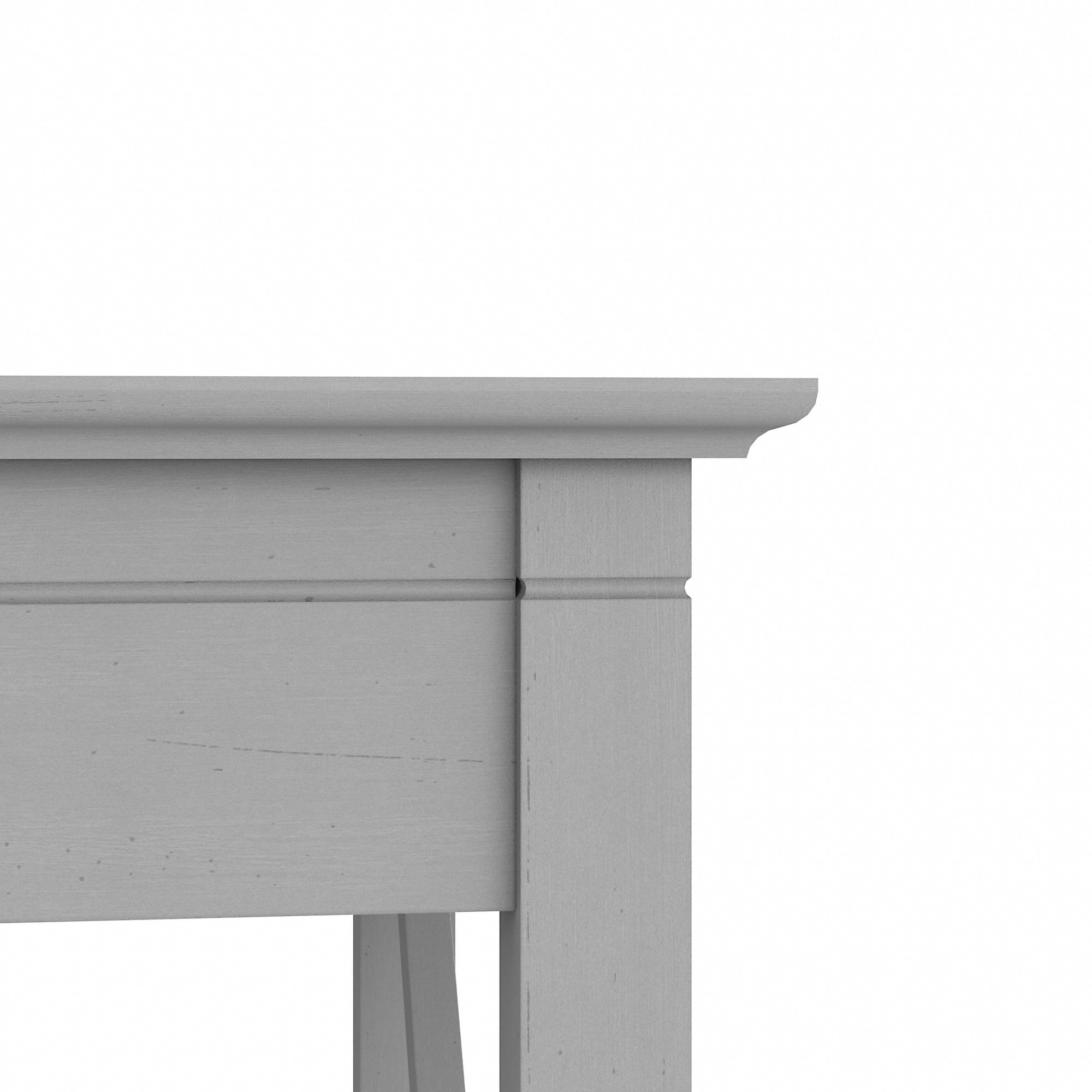 Bush Furniture Key West 60" L Shaped Desk, Cape Cod Gray