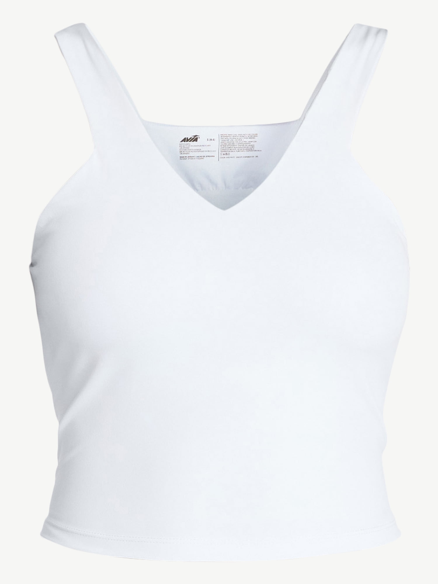 Avia Women's Tennis Bra Tank Top, Sizes XS-XXXL