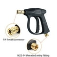 ZGBY High Pressure Washer Gun Kitï¼Œwith Quick Connect Nozzles, M2214