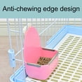 thumbnail image 5 of Cheer.US Feeder Bowl, PP Plastic Removable Hanging Food Water Bowl Crate Coop Cup for Small Animals, 5 of 7