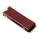 thumbnail image 4 of M.2 2280 Disipador de calor Aleación de aluminio SSD Cooler para consola de juegos PS5 (rojo), 4 of 4