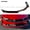 Gloss Black, variant on Front Lip Compatible with 2016-2024 Chevy Camaro LT LS RS SS, Air Dam Lower Chin Spoiler Splitter Fit for 16-24, Protection Body Kit (Carbon Fiber Pattern)