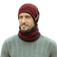 thumbnail image 1 of Sonducket 1 juego de pañuelos para el cuello, colores surtidos, polainas para el cuello, bufanda para cubrir la cara para niños adultos Sombreros XBG Vino Tinto, 1 of 6