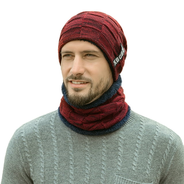 Sonducket 1 juego de pañuelos para el cuello, colores surtidos, polainas para el cuello, bufanda para cubrir la cara para niños adultos Sombreros XBG Vino Tinto