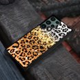 thumbnail image 4 of FINCIBO Soft Rubber Cover Case for Samsung Galaxy S22 Ultra 6.8" 2022 (NOT FIT Galaxy S22 6.1" 2022/Galaxy S22+ / S22 Plus 6.5" 2022), Yellow Glitter Black/White Leopard & Black/Yellow Leopard, 4 of 5