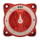 thumbnail image 1 of Interruptor De Desconexión De Batería, Interruptor Selector De Batería De 3 Pernos Rojo 350A 32V Resistente Para RV Marine Automotive, 1 of 7
