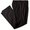 IZOD NEW Black Mens Size 40x36 Dress - Pleat Stretch Big & Tall Pants