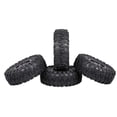 thumbnail image 2 of Yeacher 4PCS 2.2IN Crawler RC Tires with Metal Rim Ultra Soft Rock Crawler Tires for, 2 of 8