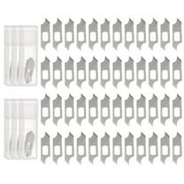 Uxcell Exacto Knife Blades Compass Hobby Knife Blades Precision Exacto Blades Hobby Knife Blade Refills 60 Pack