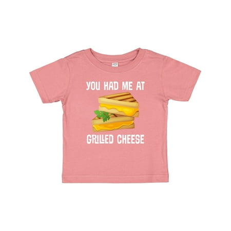 

Inktastic You Had Me at Grilled Cheese Sandwich Gift Baby Boy or Baby Girl T-Shirt