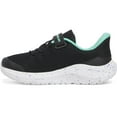 thumbnail image 2 of Under Armour Pre-School Pursuit 4 AC Kids' Running Shoes Color: Black Ares Red Size: 12, 2 of 4
