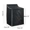 thumbnail image 1 of Dsseng High Quality Waterproof Universal Oxford Cloth Washing Machine Cover with Zipper for Full Automatic Drum Washer Dryer - Dustproof Protector for Home Use, 1 of 7