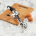 thumbnail image 3 of Hand Held Egg Beater, Made of Durable Stainless Steel - Measures 13" Long x 4" Wide, by Home Marketplace, 3 of 4