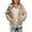 Beige, variant on Baqcunre Women's Clothing, Women's 2025 Winter Long Sleeve Button Sherpa Jacket Coat Pockets Warm Fleece Valentines Day Gifts, 1Pc Jacket Beige L