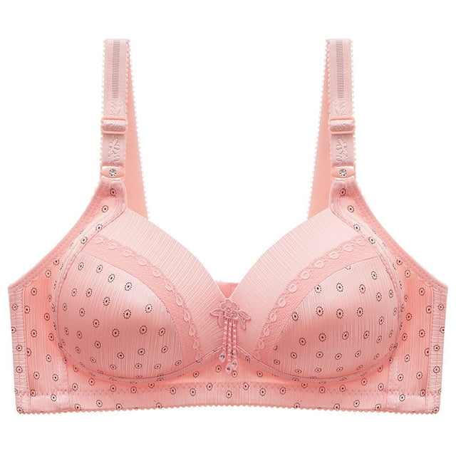 Daisyyozoid Rabais Soutien-Gorge de Sport Grande Taille pour Femmes Mode Imprimé Sans Armature Bonnets Rassemblés Dos Léger et Beau