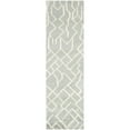 thumbnail image 1 of Safavieh Casablanca Shag 8' X 10' Hand Tufted Rug in Blue and Ivory, 1 of 7