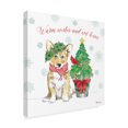 thumbnail image 2 of Trademark Fine Art 'Holiday Paws V' Canvas Art by Beth Grove, 2 of 4