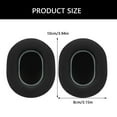 thumbnail image 5 of 2Pcs/set Replacement Cooling Gel Ear Pads Earphone Cushion Repair for ATH-M20 M30 M40 M50X Noise Isolating Earpads, 5 of 10